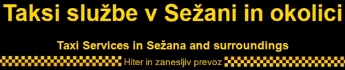 Taxi centrala Sežana